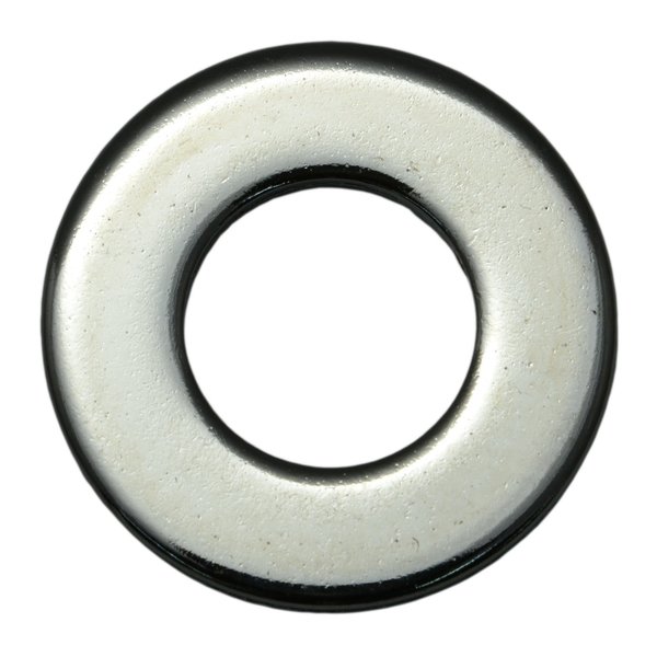 Midwest Fastener Flat Washer, For Screw Size 5/16" , Steel Chrome Plated Finish, 10 PK 74352